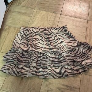 Generation love ruffle mini skirt